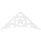 Ekena Millwork Pitch Austin Architectural Grade PVC Gable Pediment, 36"W x 16 1/2"H x 1"P (11/12) GPP036X017X100AUS - alternate 2